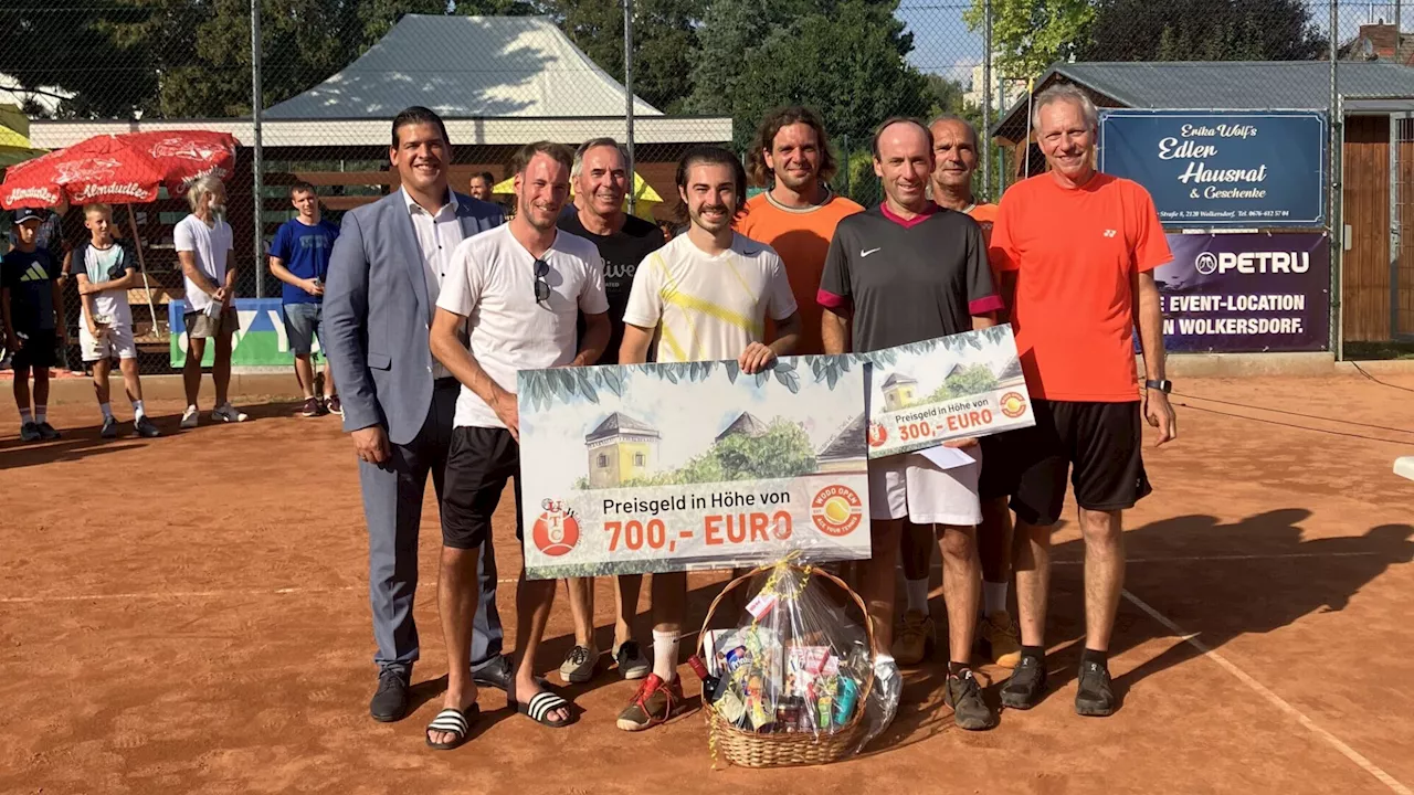 Top-Tennisturnier in Wolkersdorf: Heiße Premiere der Wodo-Open