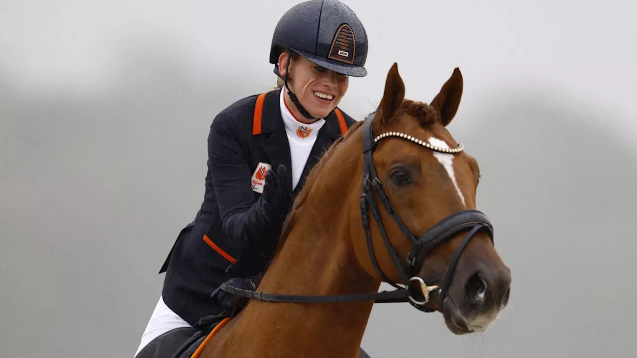 Weer geen goud: dressuuramazone Van der Horst verovert paralympisch zilver