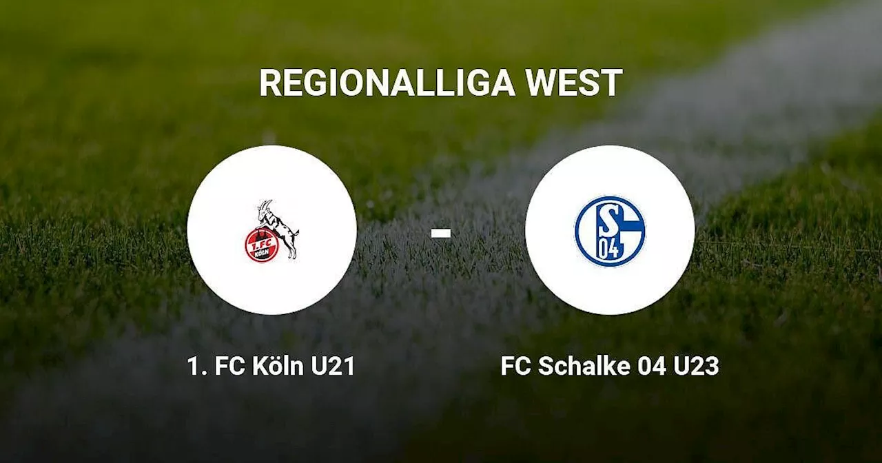 1. FC Köln U21 im Spiel gegen FC Schalke 04 U23 klar überlegen