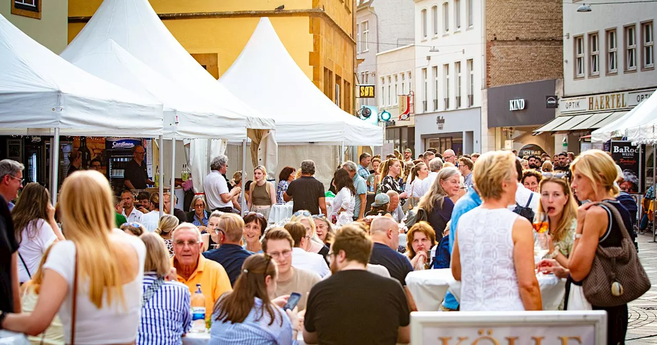 Der Bielefelder Weinmarkt ist eröffnet