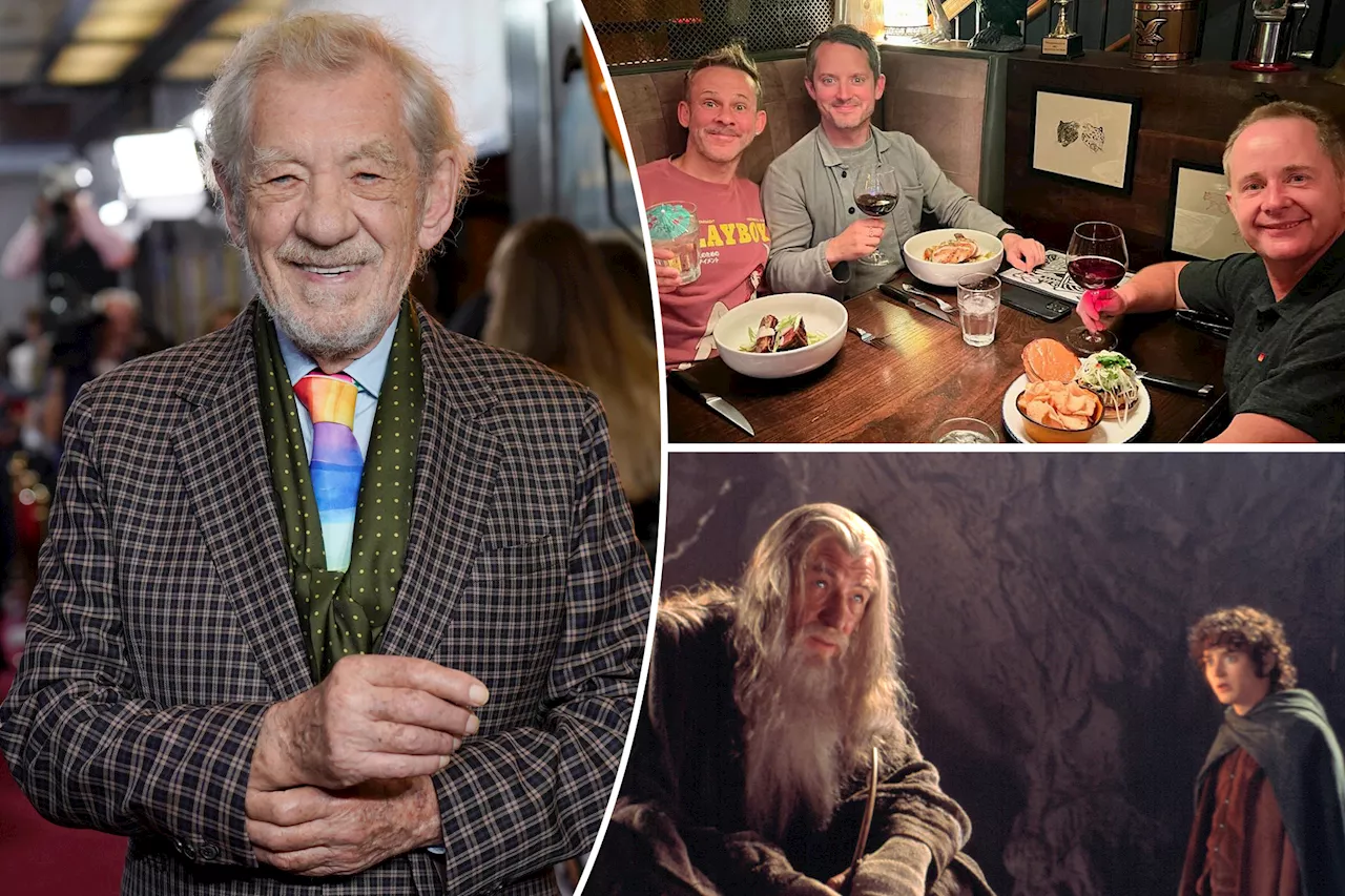 Elijah Wood leads 'Lord of the Rings' reunion — as Ian McKellen teases his Gandalf future in franchise