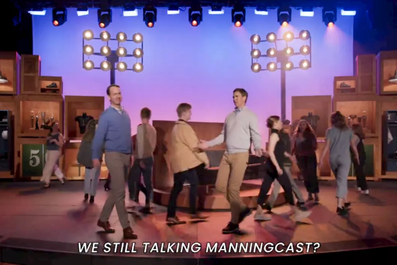 Peyton, Eli Manning drop star-studded 'ManningCast' musical ahead of 2024 NFL season