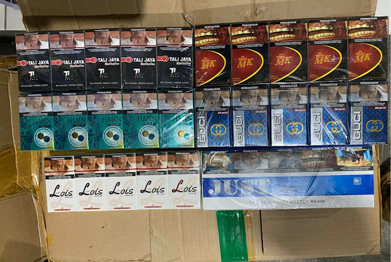 Bea Cukai Surakarta Menindak 570.400 Batang Rokok Ilegal Bernilai Rp 400 Juta