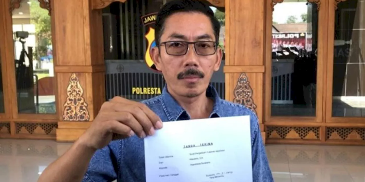 Kader PDIP Solo Laporkan FX Rudy ke Polisi, Ada Apa?