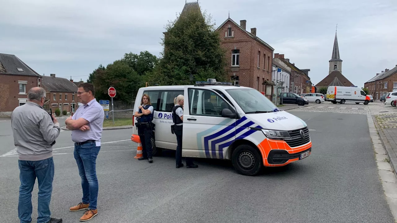 'Grosse présence policière et voiture suspecte' à Froidchapelle: un homme 'perdu, délirant' a été interpellé