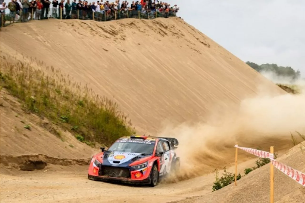 Thierry Neuville veut 'marquer un maximum de points sans trop attaquer ni tout risquer'