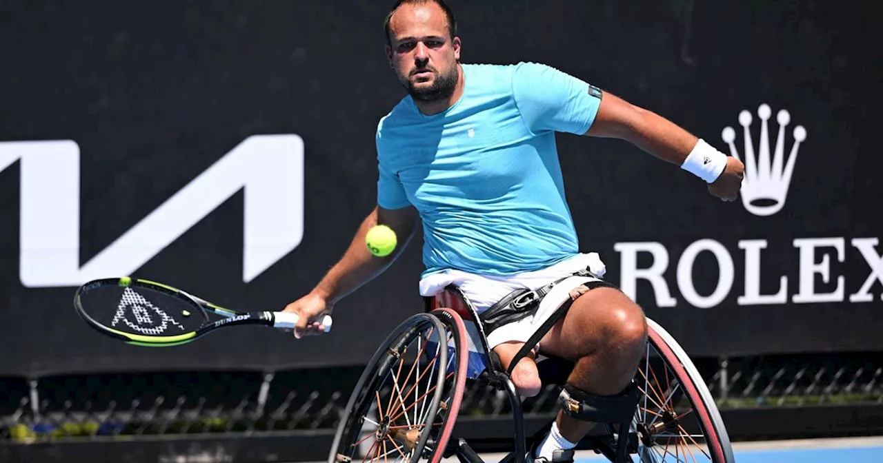 Tom Egberink uitgeschakeld in kwartfinale dubbelspel rolstoeltennis