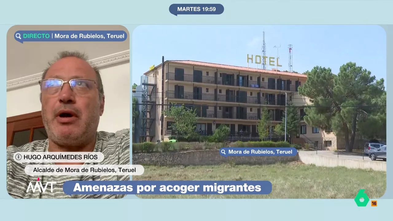 Amenazan a un hotel de un pueblo de Teruel por acoger a migrantes: 'Ojalá ardáis todos dentro'