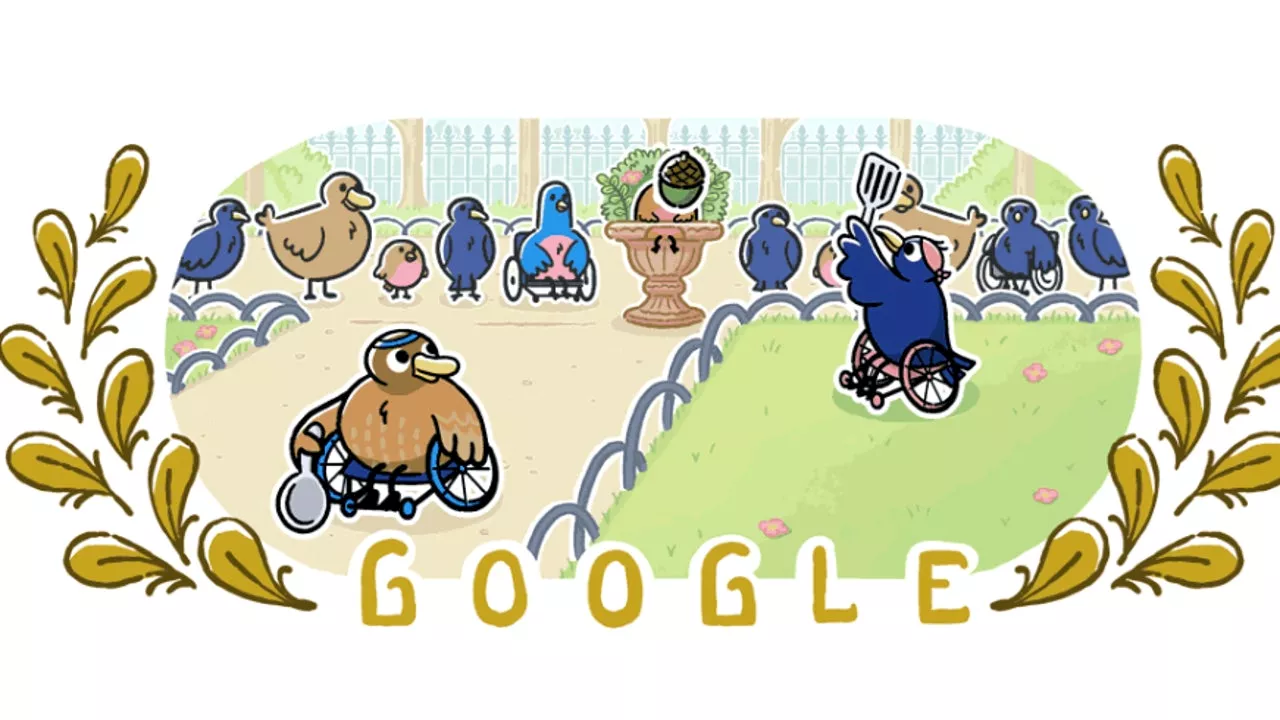 El bonito homenaje de Google al tenis en silla de ruedas en los Juegos Paralímpicos de la mano de su doodle