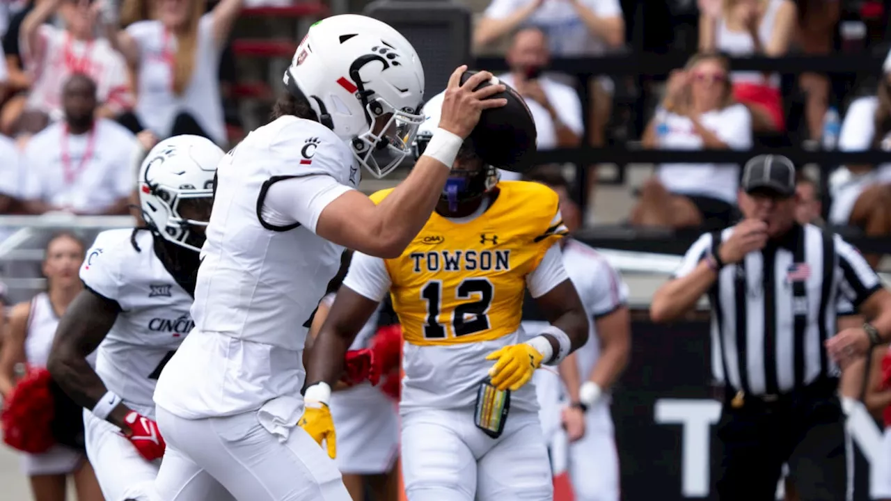 Cincinnati Bearcats Football Quarterback Brendan Sorsby Breaks Down Cincinnati Debut