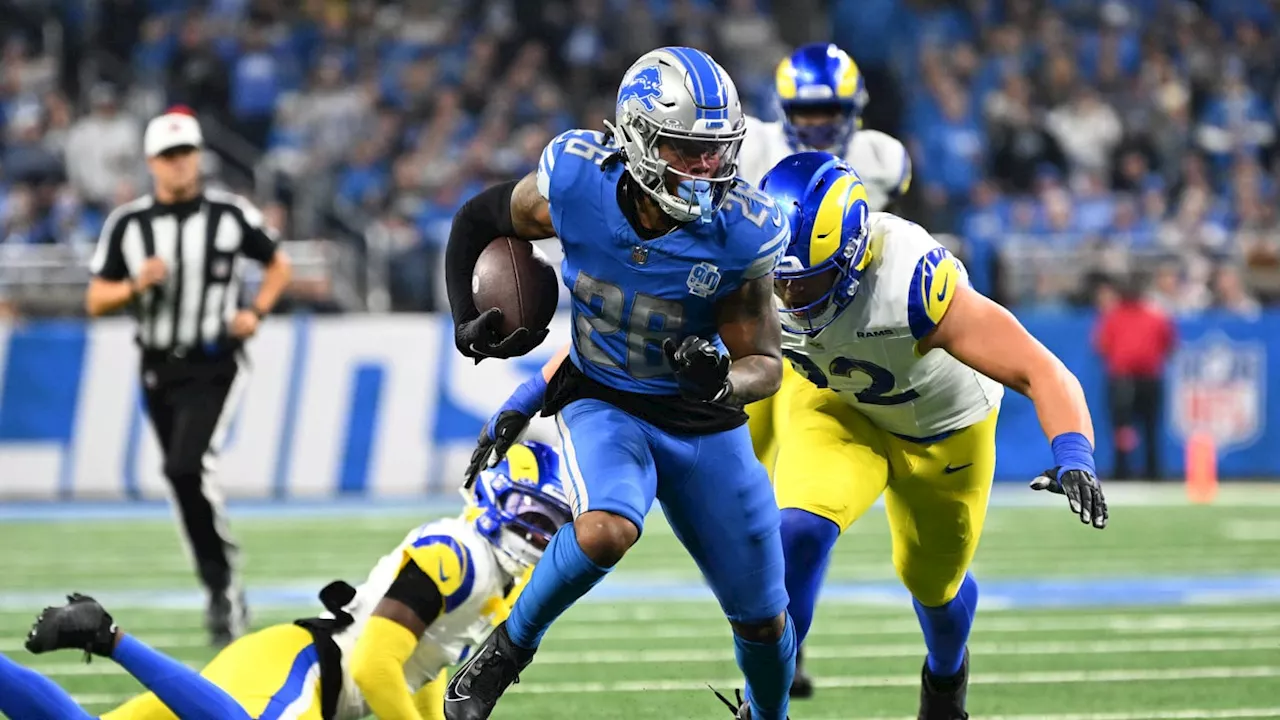 Detroit Lions Jahmyr Gibbs ready, healthy for Los Angeles Rams game