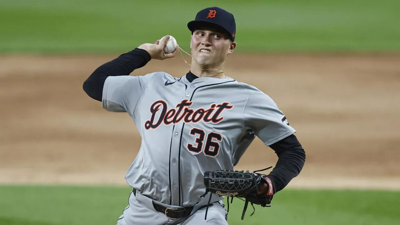 Detroit Tigers Rookie Pitcher Continues to Shine in First MLB Action