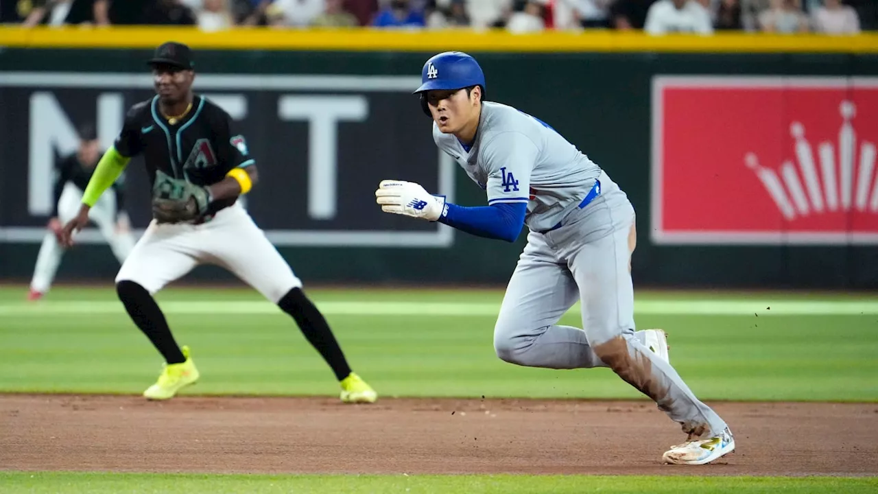 Dodgers' Shohei Ohtani Steals 3 Bases, Continues Historic Push For 50-50 Season