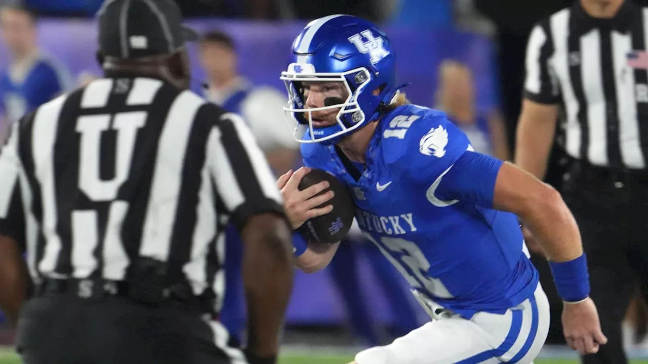 Mark Stoops discussed how Kentucky QB Brock Vandagriff played in his first start