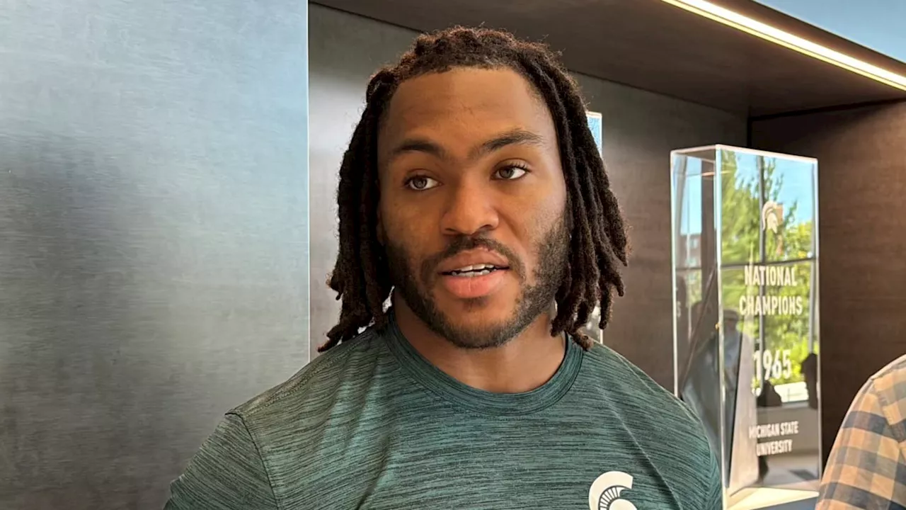 Michigan State RB Kay'Ron Lynch-Adams reflects on opener, looks ahead to Maryland