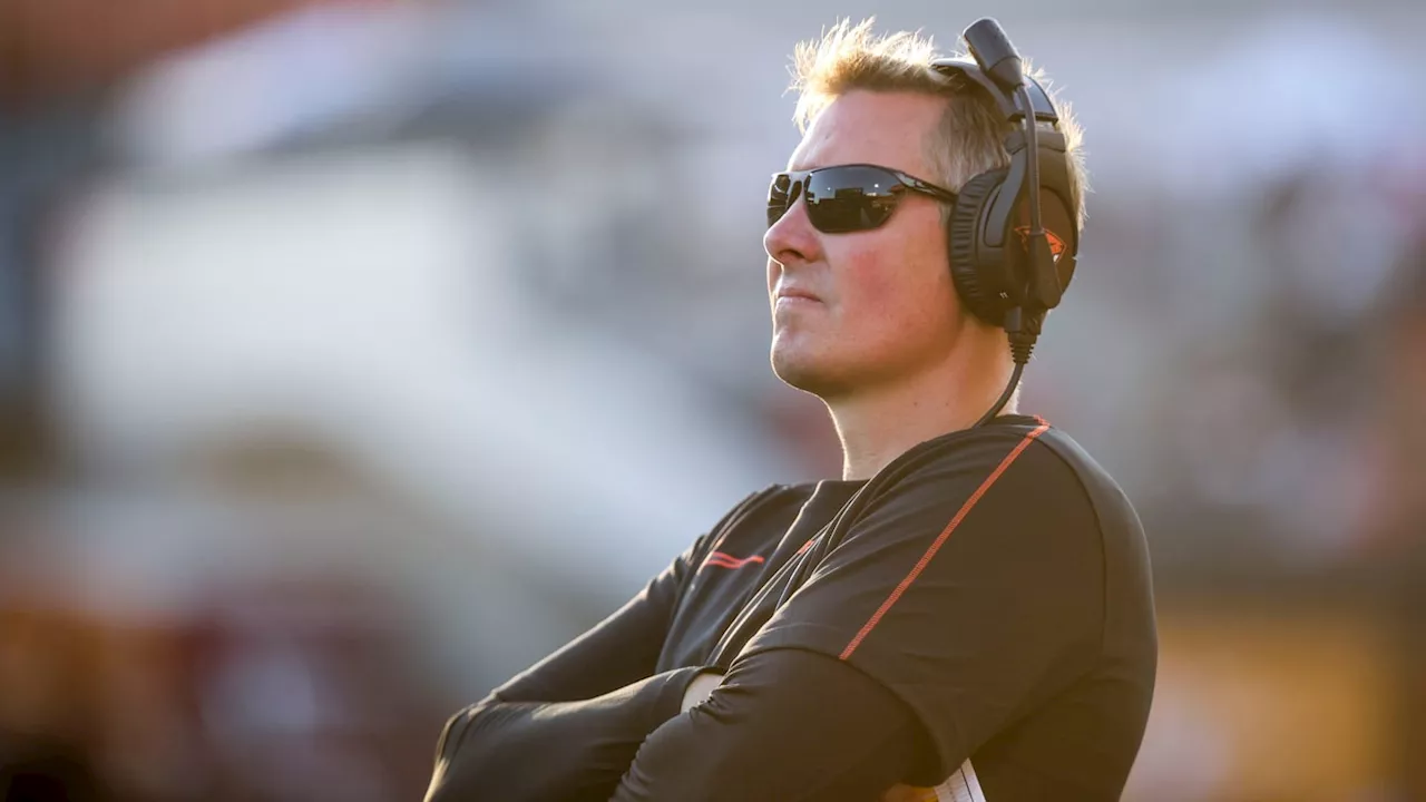 WATCH: Oregon State Head Coach Trent Bray Talks Week Two At San Diego State