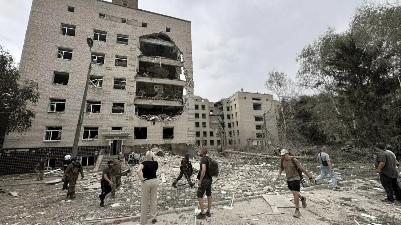 At least 51 killed after Russia strikes Ukrainian hospital, military academy