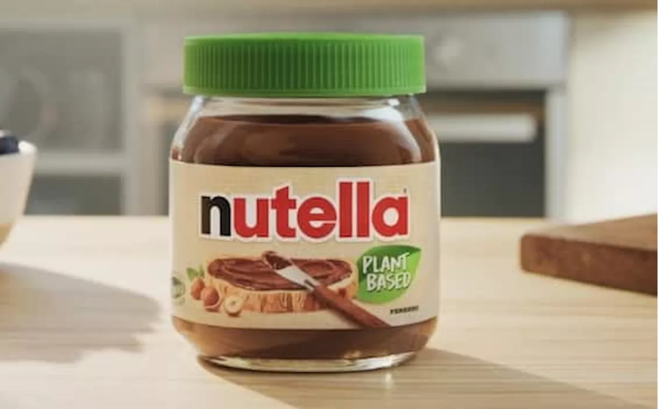 Nutella vegana, la versione plant-based ha il tappo verde ed è senza lattosio