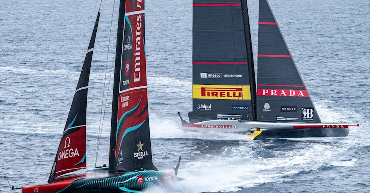 Louis Vuitton Cup, per Luna Rossa la prima vittoria su New Zealand