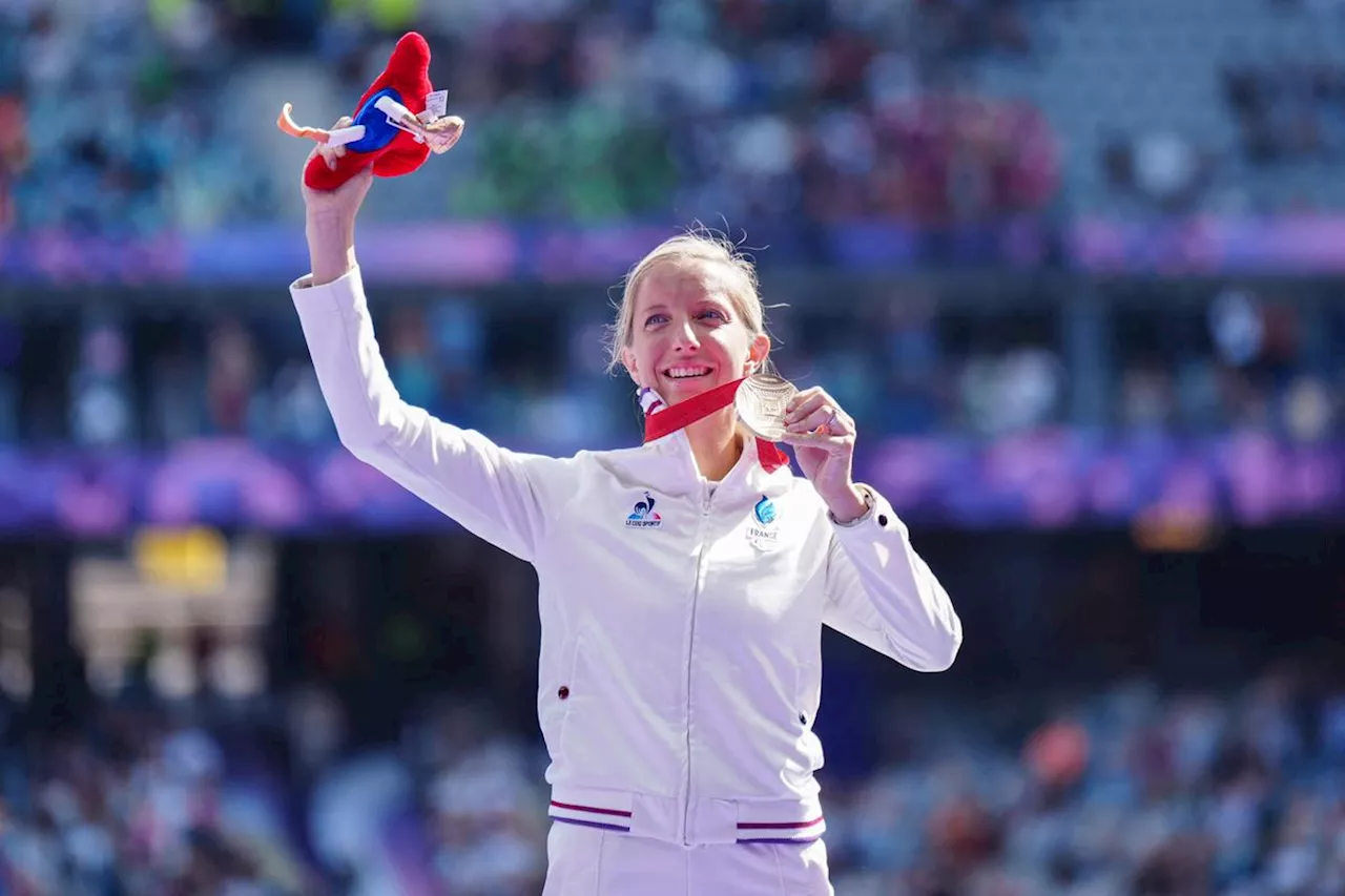 Jeux paralympiques Paris 2024 : la Girondine Manon Genest médaillée de bronze en saut en longueur