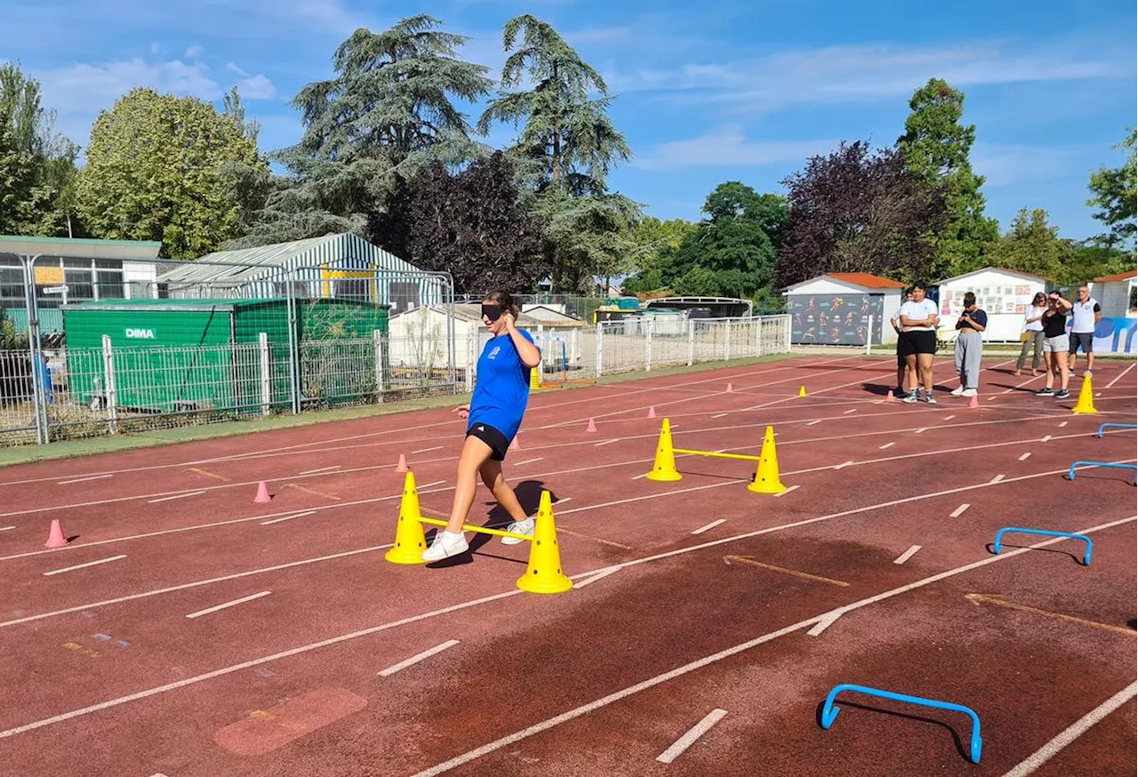 Villeneuve-sur-Lot : des exercices d’handisport ludiques pour une prise de conscience empathique