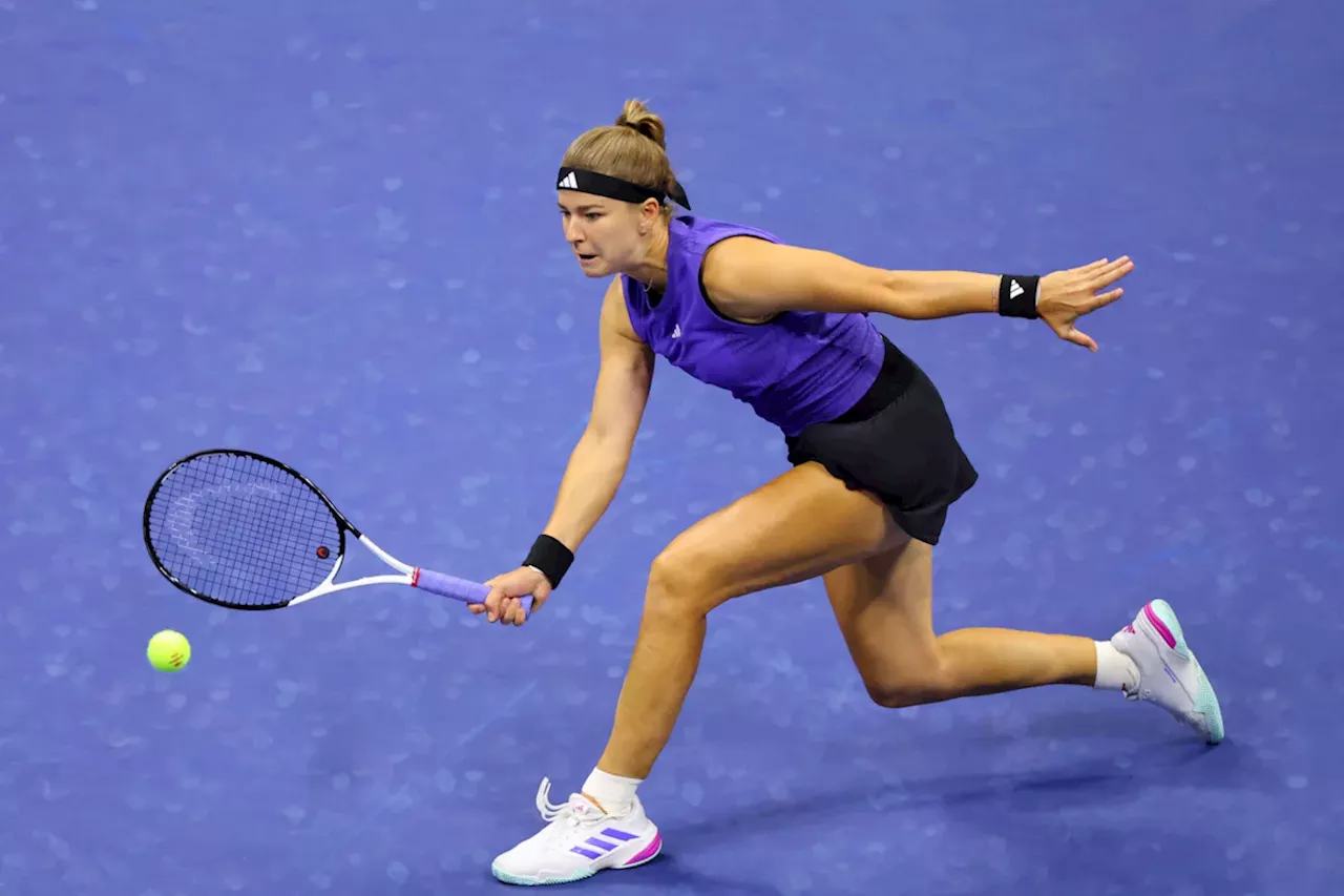 Viertelfinale der US Open: Karolina Muchova spielt schön und erfolgreich