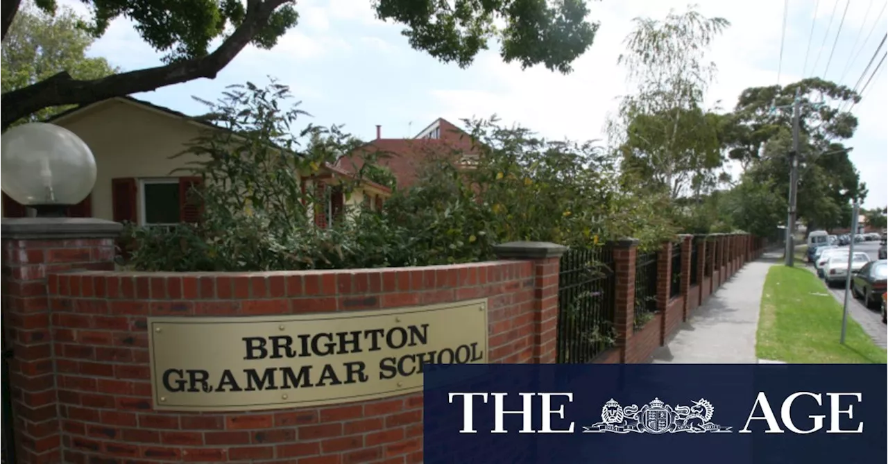 Brighton Grammar teacher under investigation over alleged sexual assault