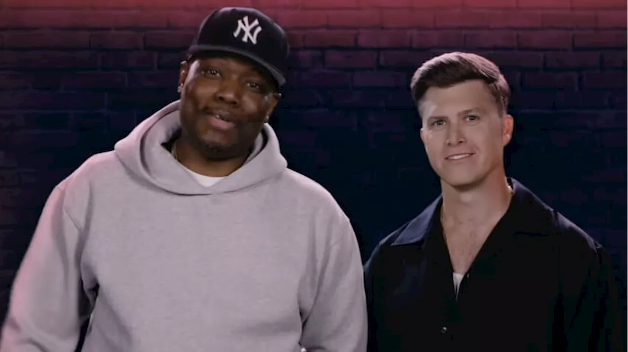 Colin Jost and Michael Che are hosting 'some kind of live comedy thing' for Peacock