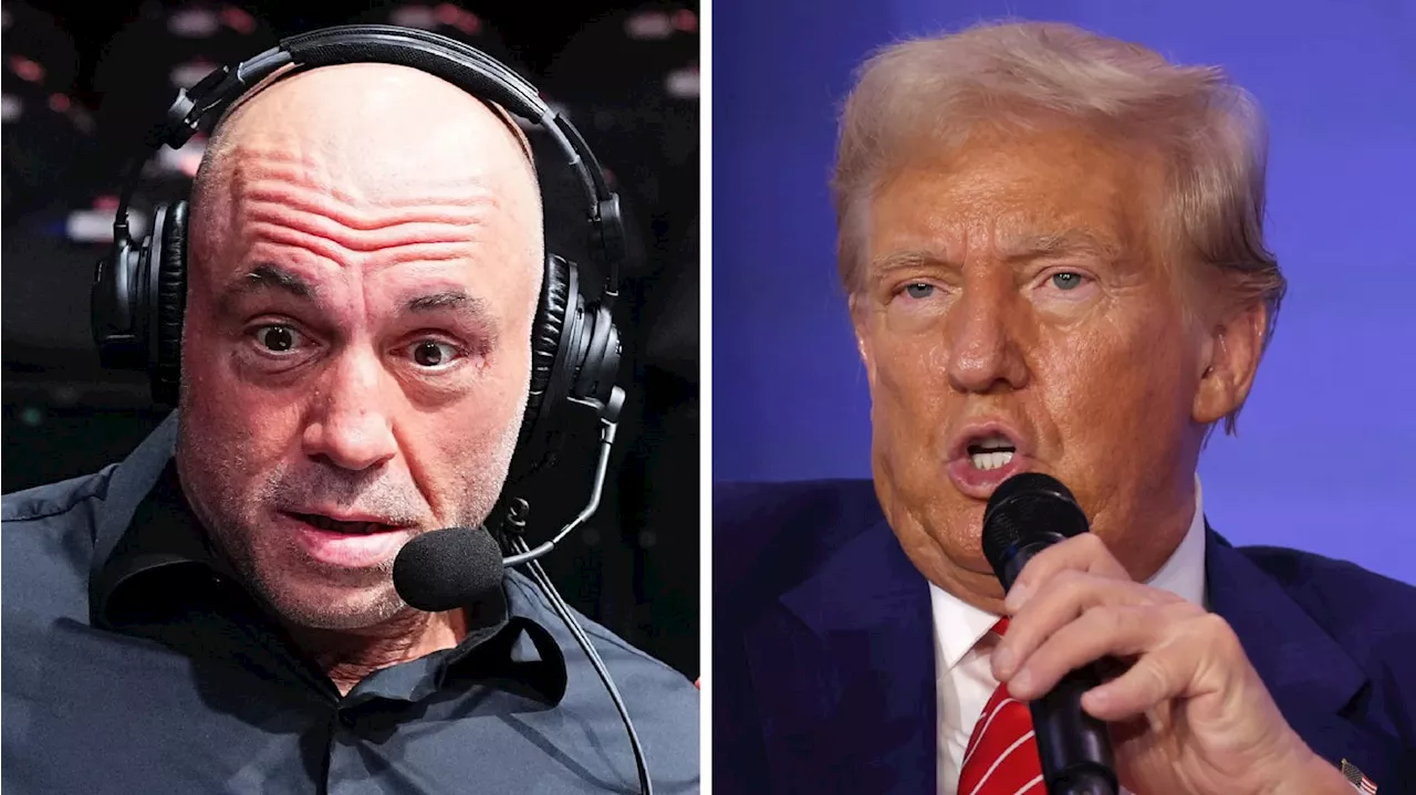 Trump Shades Joe Rogan as ‘Sort of a Liberal Guy’