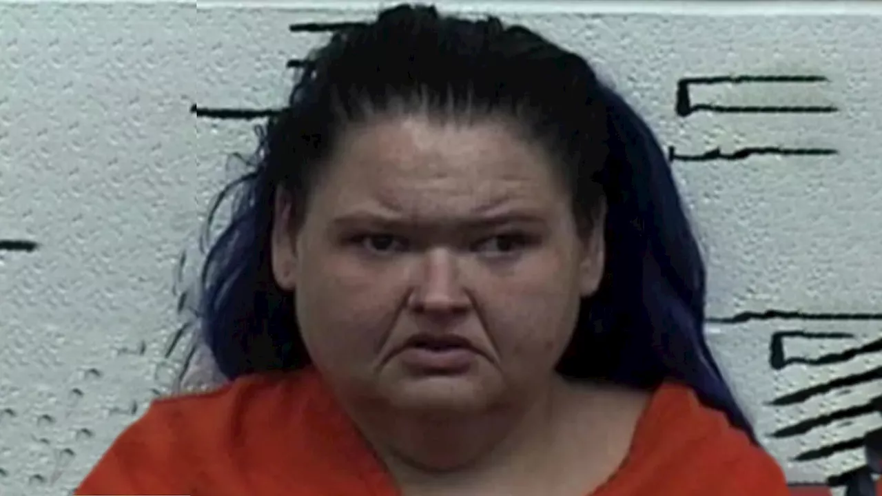 1000-Lb Sisters’ Amy Slaton frowns in mug shot after being arrested at safari park when cops were called t...