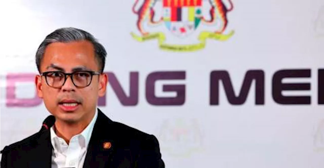 Fahmi calls for civil discussion of draft MoU on allocation for opposition MPs