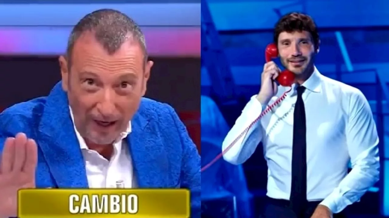 Ascolti tv, boom De Martino che supera Amadeus: come sono andate le prime sfide