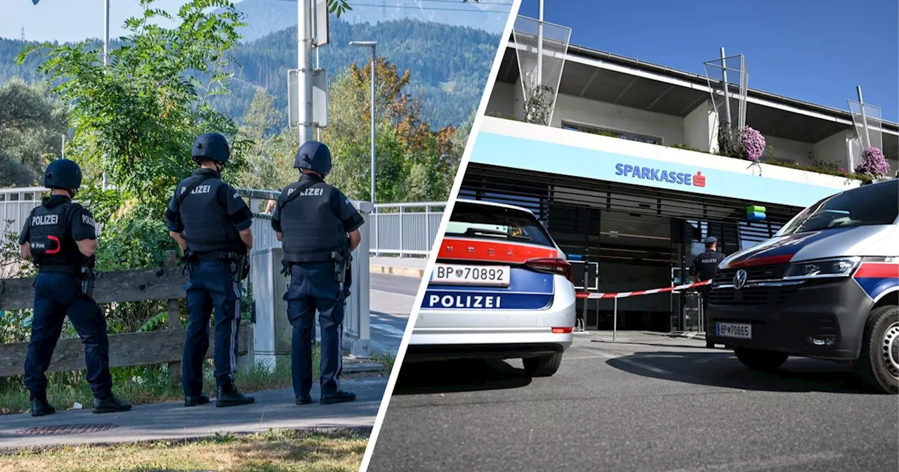 Überfall auf „bargeldlose“ Bankfiliale in Innsbruck