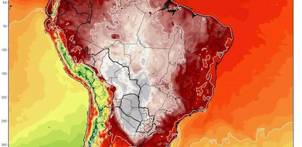 Calor de 45ºC no Brasil: onde a onda 'excepcional' vai fazer mais estragos?