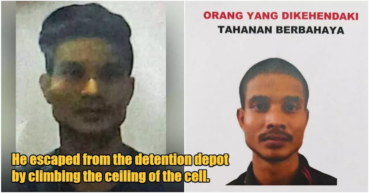 PDRM Searching for Rohingya Man with ACTIVE Tuberculosis Who Escaped Immigration Detention in T'ganu