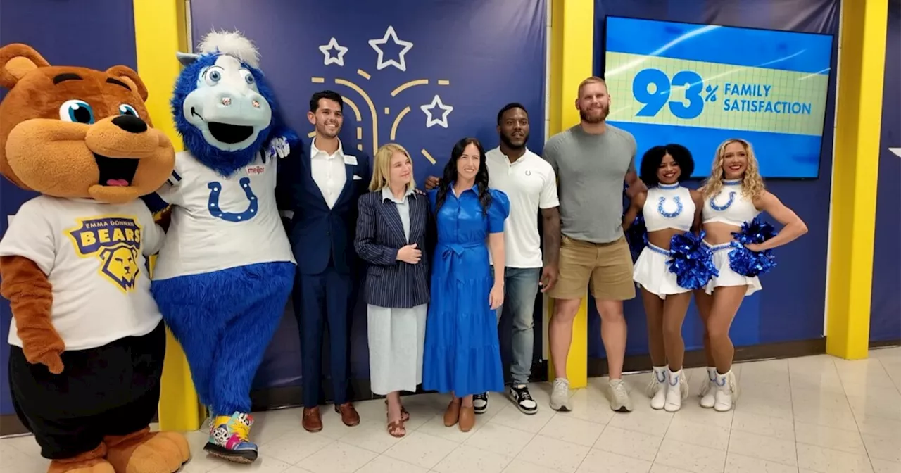 Colts and Patachou Foundation partner to upgrade school and fight hunger