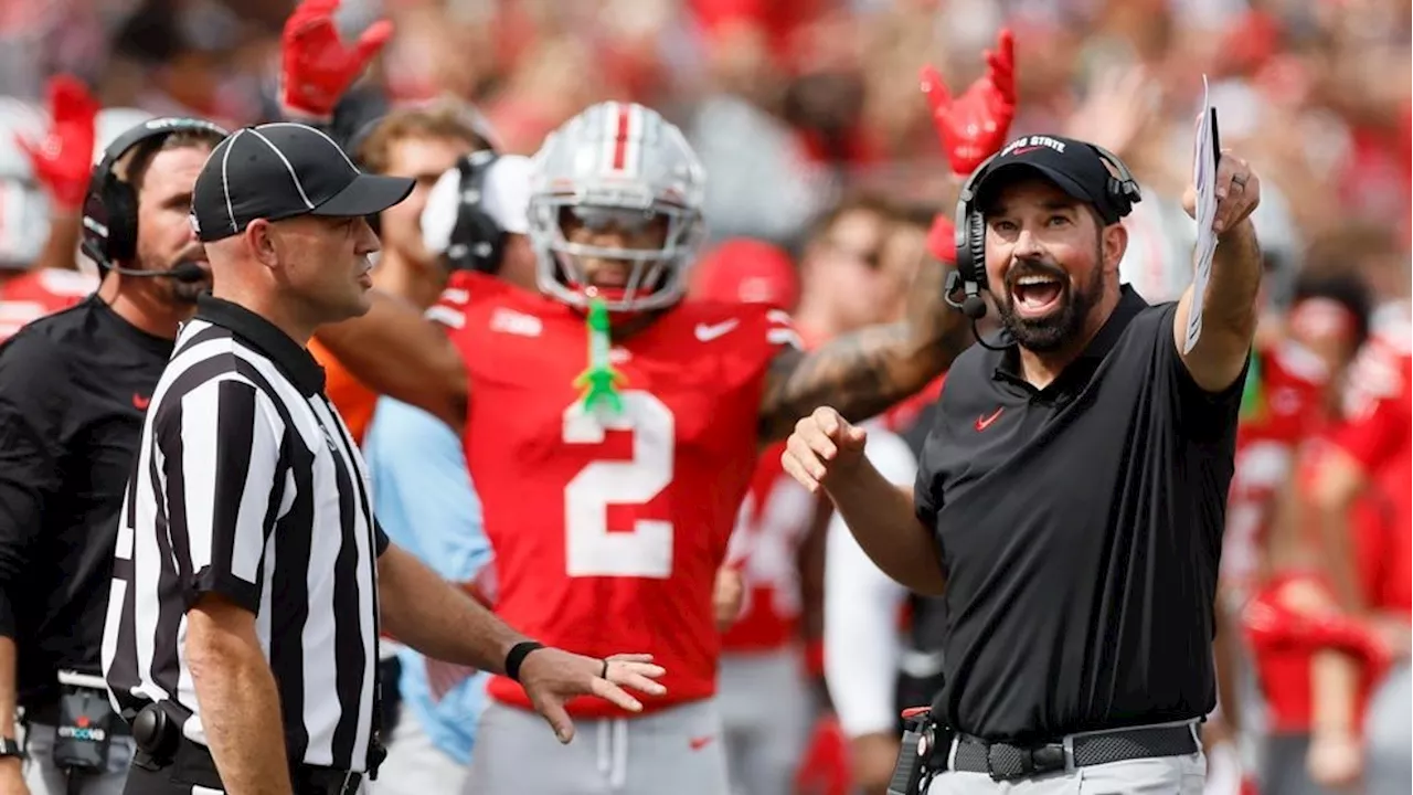 OSU coach Ryan Day says he's looking for 'more improvements' in Week 2