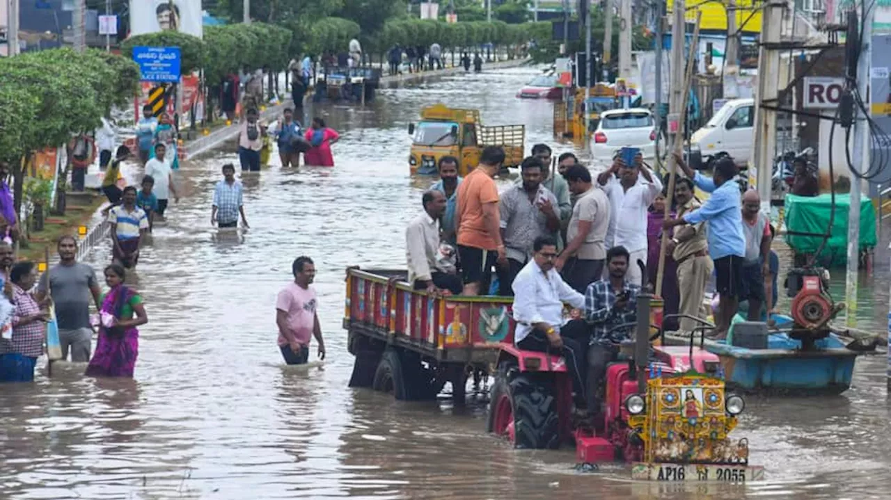 Death Toll Rises To 33 As Torrential Rains Ravage Andhra Pradesh And Telangana