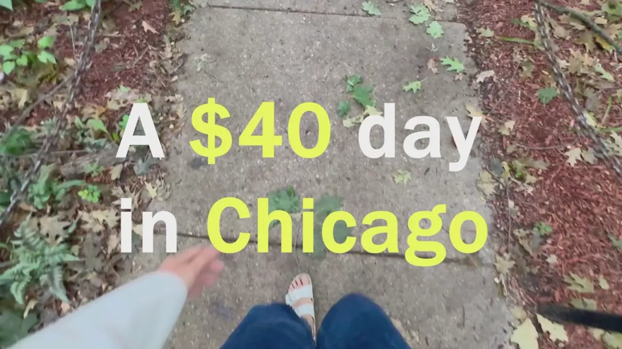 How far can $40 get you on a weekday in Chicago?