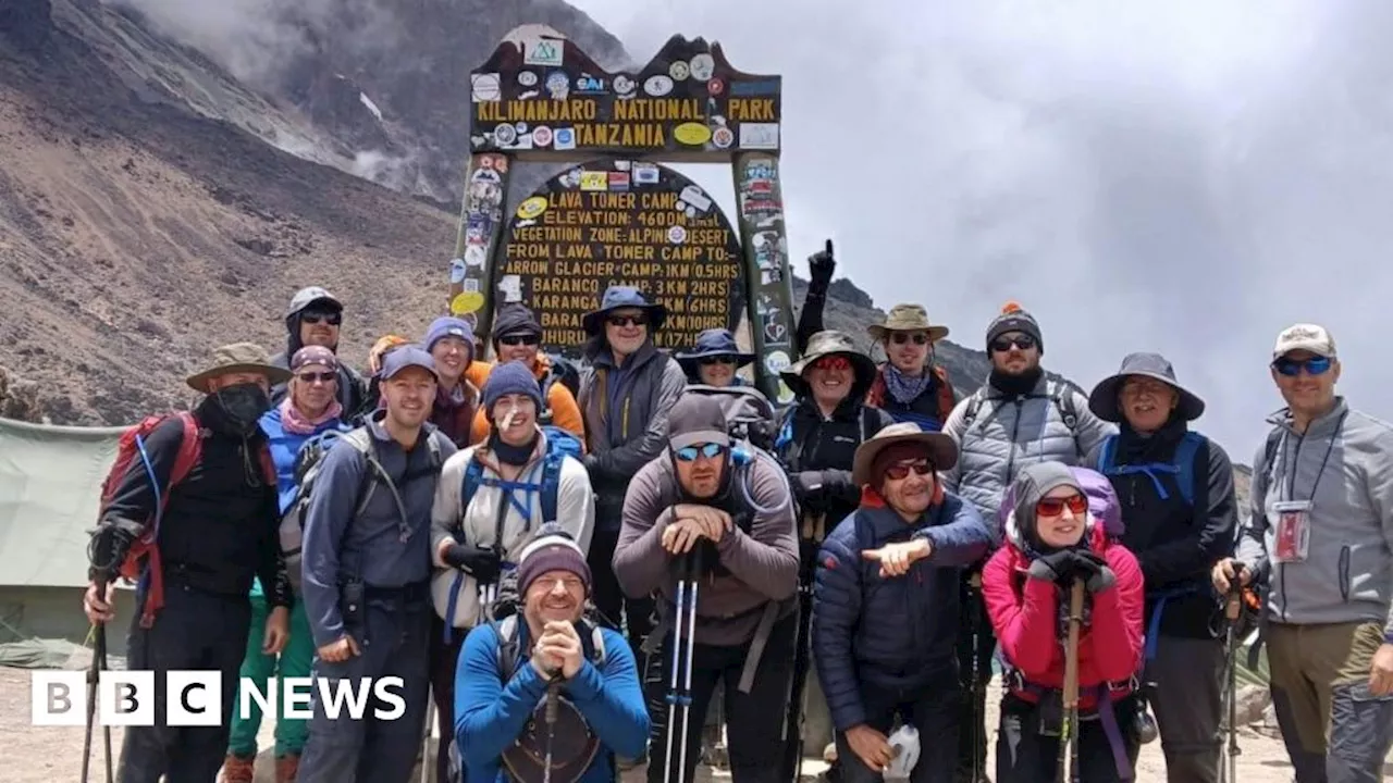 Shropshire woman climbs Kilimanjaro in memory of partner