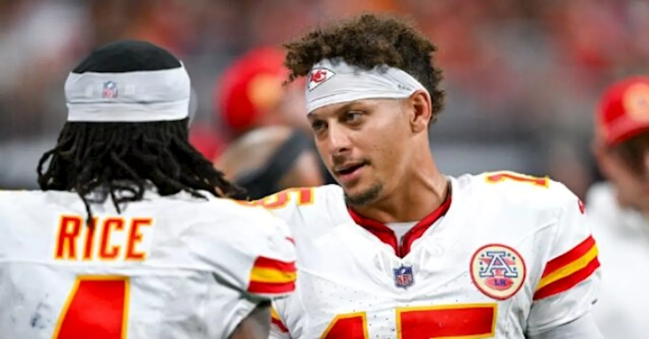 VIDEO: Chiefs Fear Rashee Rice Tore ACL After Collision with Patrick Mahomes