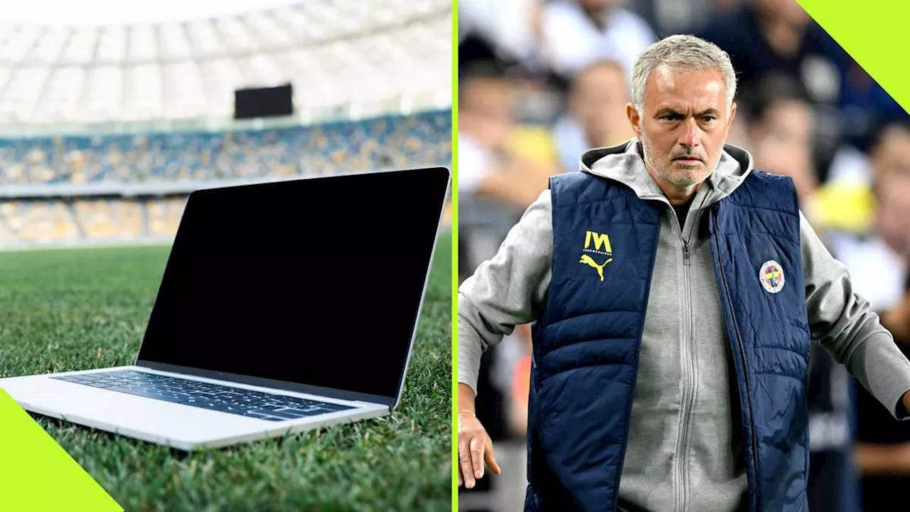 Jose Mourinho: Fenerbahce Boss Booked by Referee for Unusual Laptop Protest in Turkey, Video