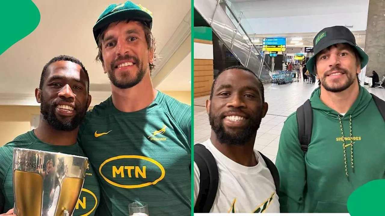 Siya Kolisi's Touching Tribute to Best Friend Eben Etzebeth After Record-Breaking Achievement