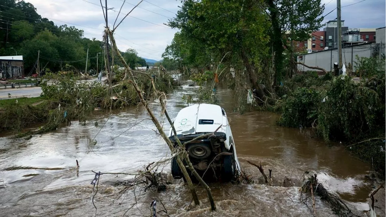 Death toll rises from Helene; supplies are rushed to North Carolina and Florida digs out