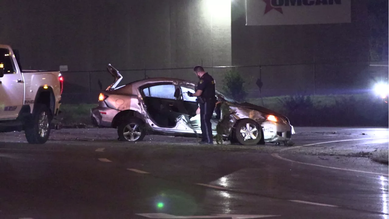 One person in serious condition following crash on Hwy. 403 in Mississauga