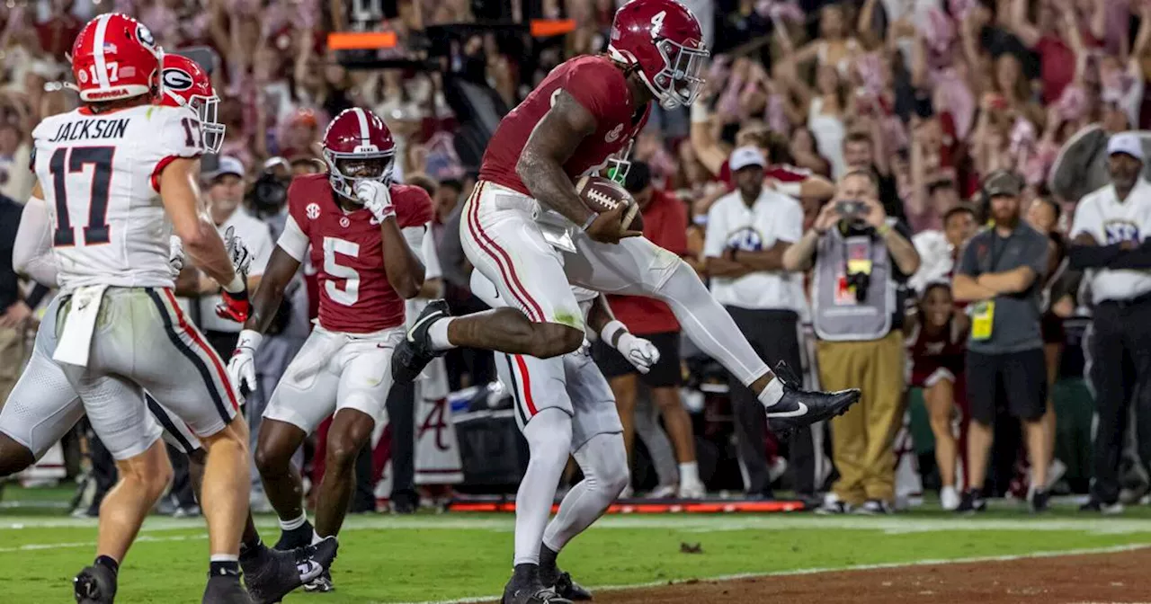 Late TD pass helps Alabama escape Georgia rally