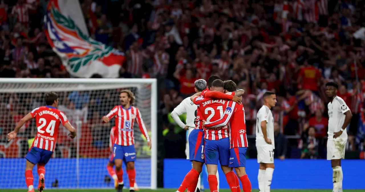 Atlético de Madrid 1, Real Madrid 1: empate agónico de los rojiblancos