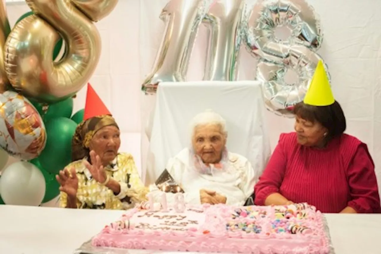  SA woman turns 118, among the oldest in the world