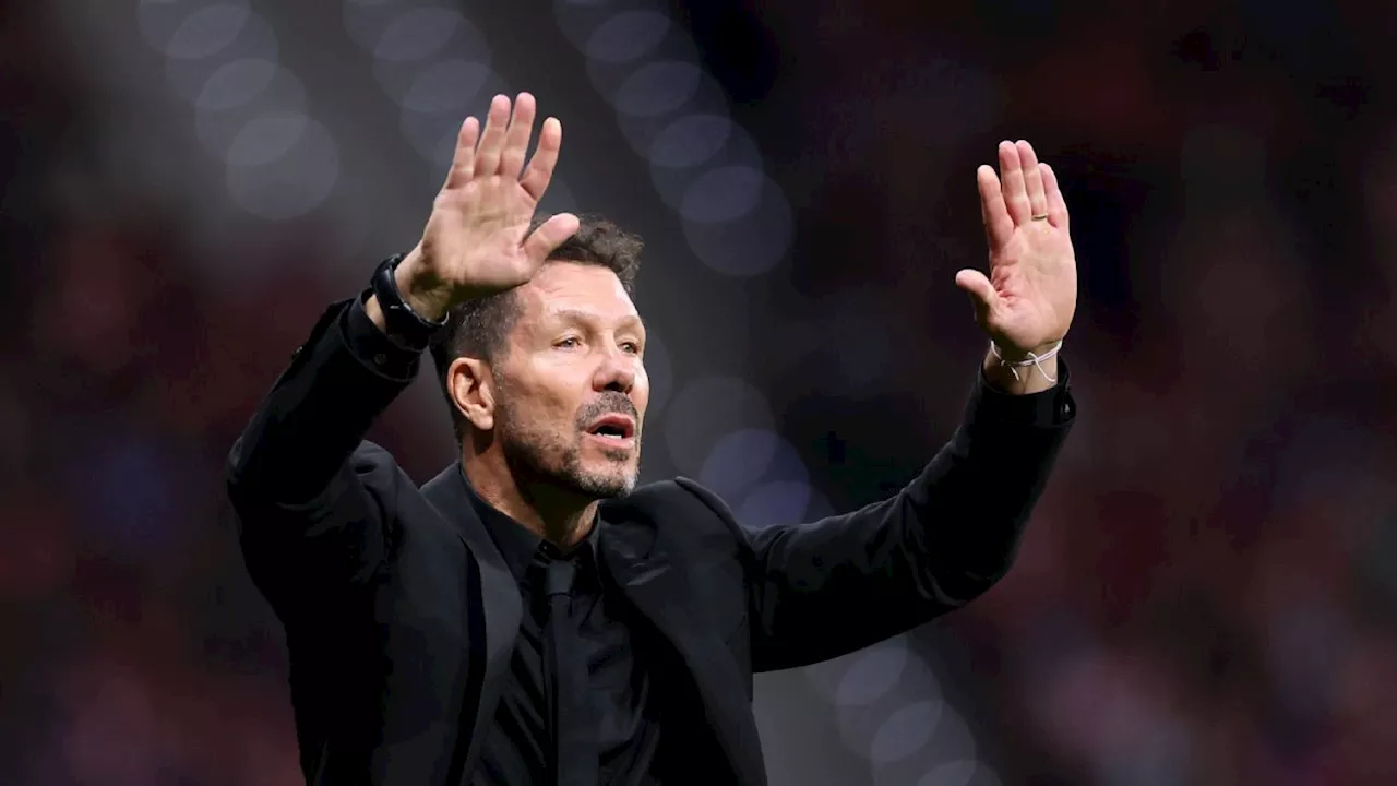 Atlético coach Simeone lashes out at fans stopping Madrid derby