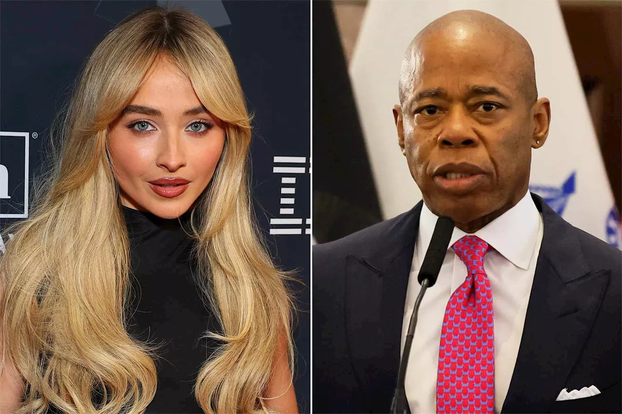 Sabrina Carpenter jokes she got NYC Mayor Eric Adams indicted — her connection to the scandal, explained